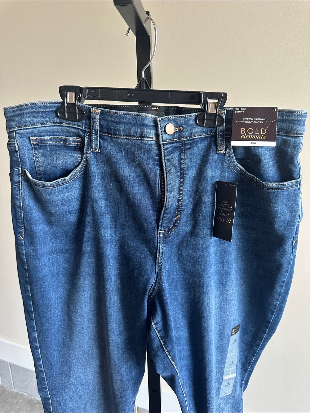 NWT Bold Elements Skinny Jeans size 18 women’s - Picture 3 of 7